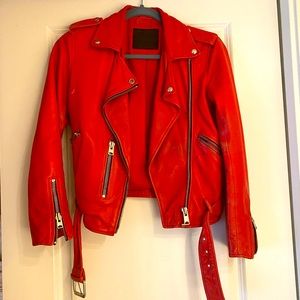 Allsaints leather jacket
